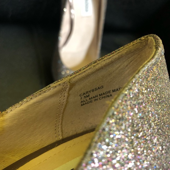 Steve Madden Glitter CARYSSAG Size 7.5 - Picture 6 of 8